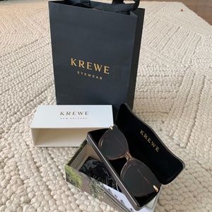 KREWE Laveau Nylon Sunglasses - Champagne to Stardust